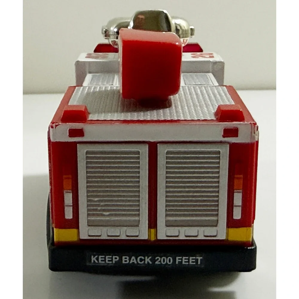 Road Rippers Fire‎ Truck Toy Kids OS Red White Lights and Sounds Motorized